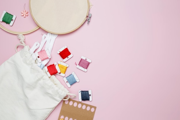 Set de ace și fire pastel